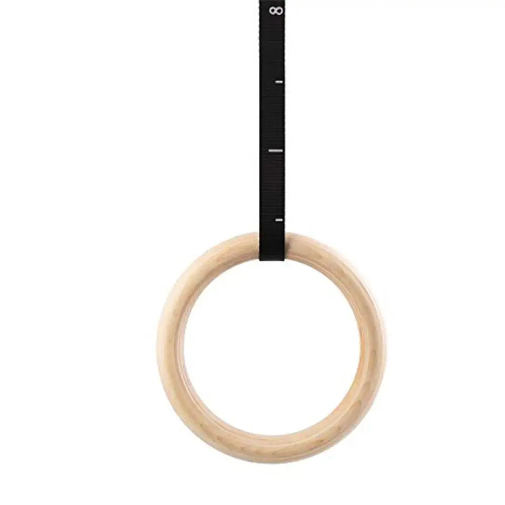 Premium Birch Wood Gymnastic Rings