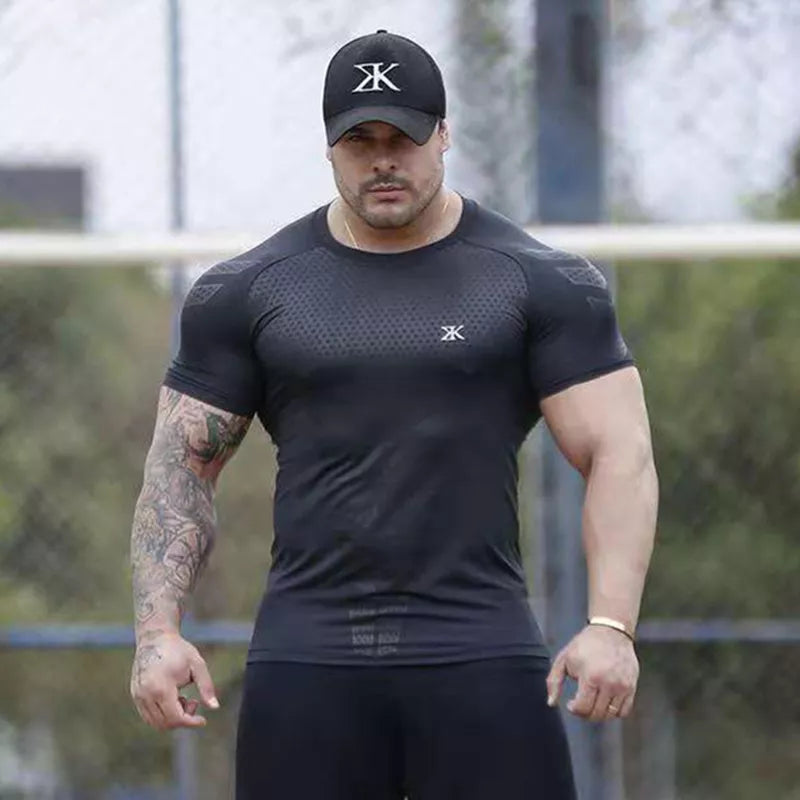 Compression T-Shirt Men-Online Digital Fitness Store