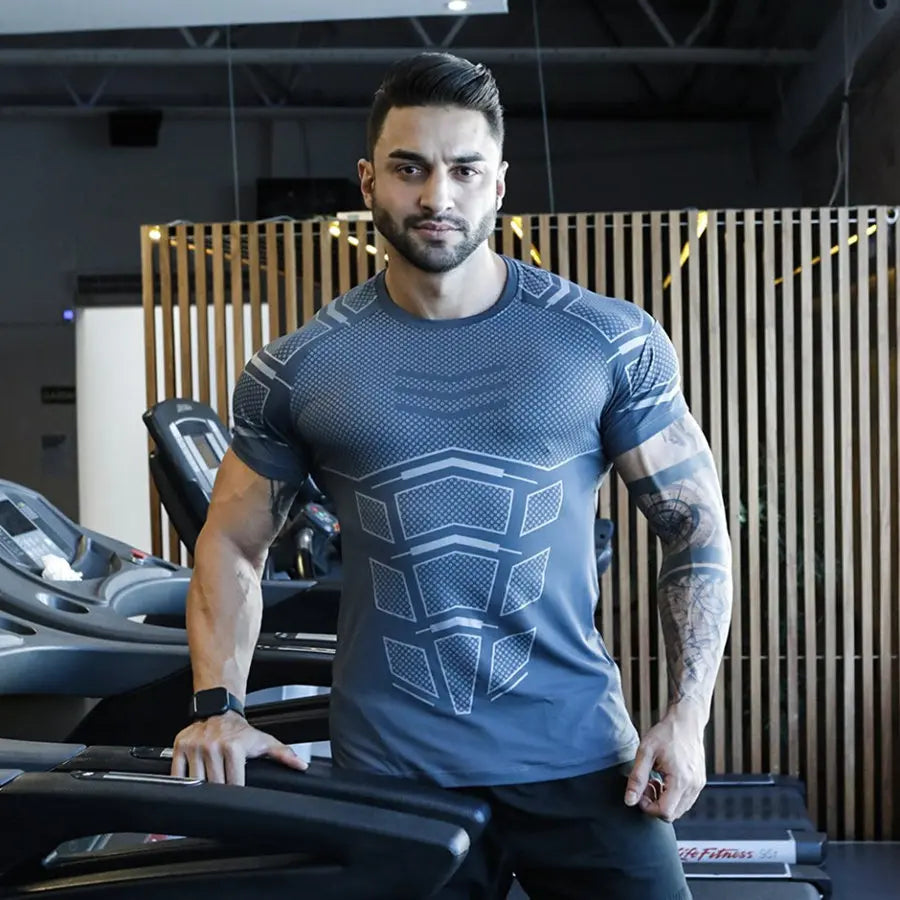 Compression T-Shirt Men-Online Digital Fitness Store