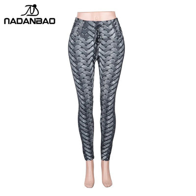 Iron Armor Weave Printed Leggings