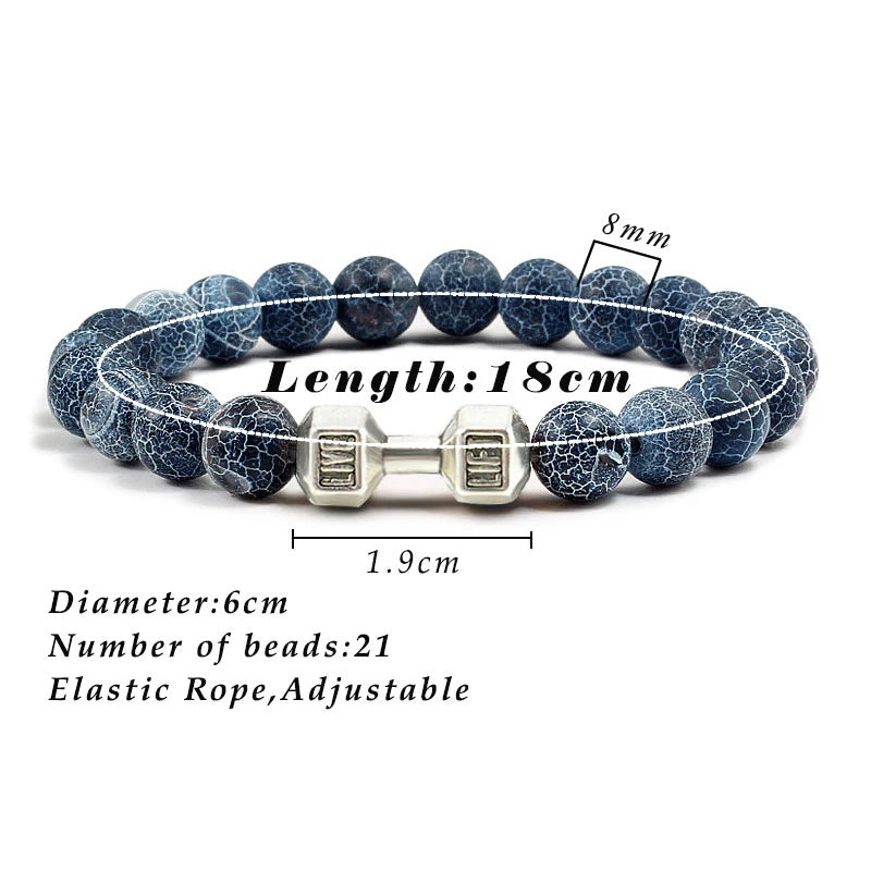 Volcanic Stone Bracelet -Online Digital Fitness Store