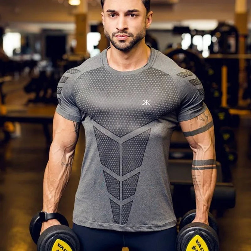 Compression T-Shirt Men-Online Digital Fitness Store