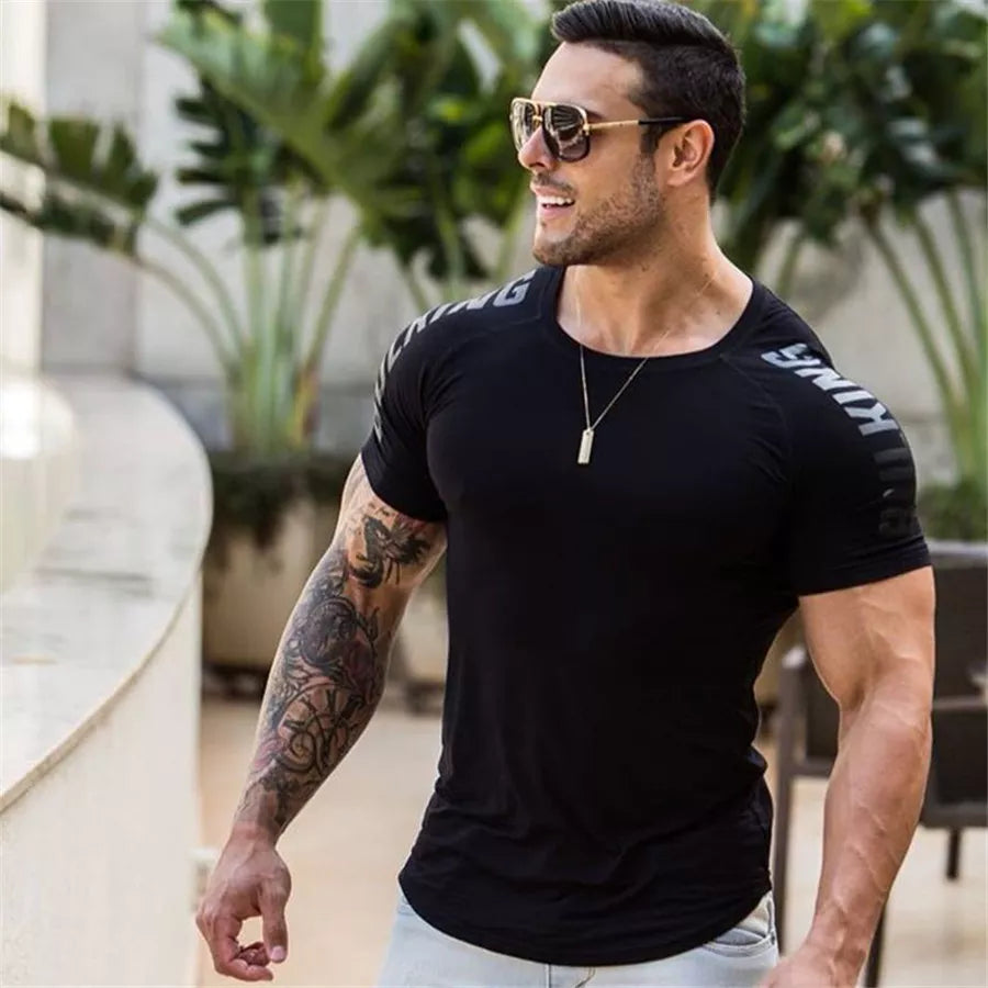 Compression T-Shirt Men-Online Digital Fitness Store