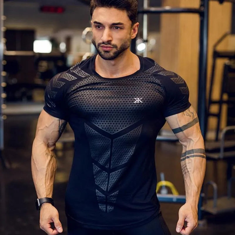 Compression T-Shirt Men-Online Digital Fitness Store