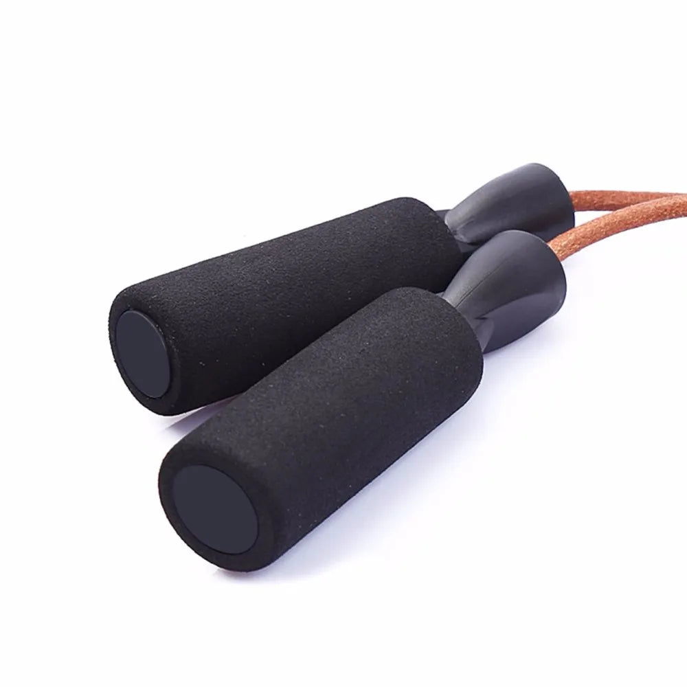 Professional Leather Jump Rope -Online Digital Fitness Store