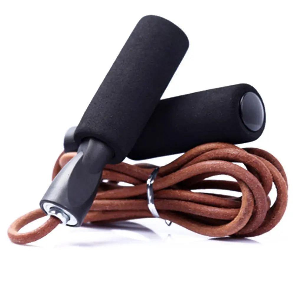 Professional Leather Jump Rope -Online Digital Fitness Store