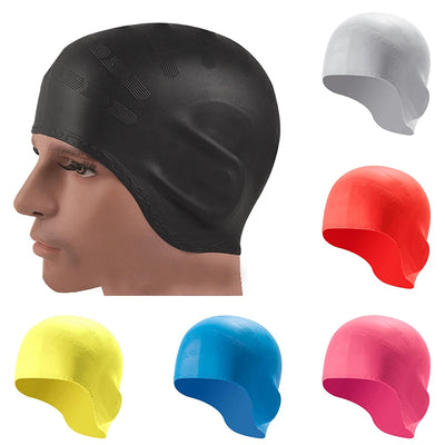 Ear Protection Swimming Cap-Online Digital Fitness Store