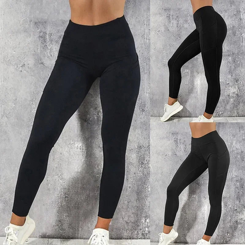 Women Leggings with Pockets-Online Digital Fitness Store