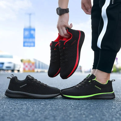 Men's Running Shoes Lightweight Tennis Shoes Comfortable Breathable Walking Sneakers