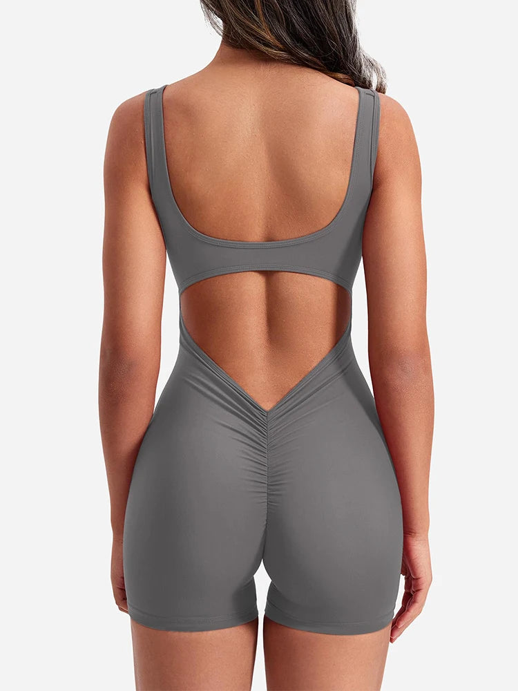 Yoga One Piece Bodysuit-Online Digital Fitness Store