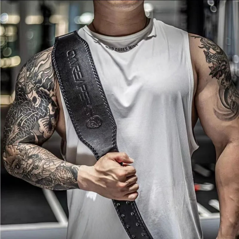 Skull Weightlifting Belt-Online Digital Fitness Store