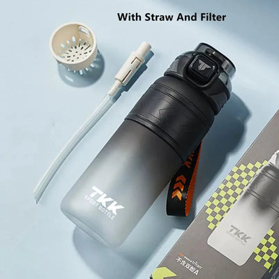 Tkk sport bottle with straw