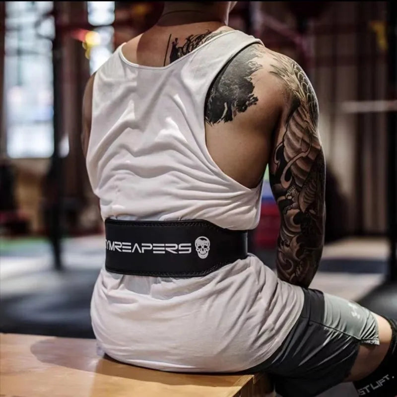 Skull Weightlifting Belt-Online Digital Fitness Store