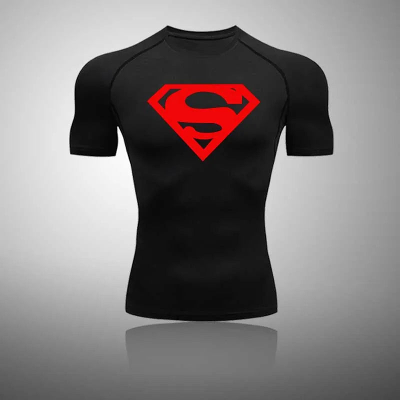 Superman Compression T-Shirt-Online Digital Fitness Store