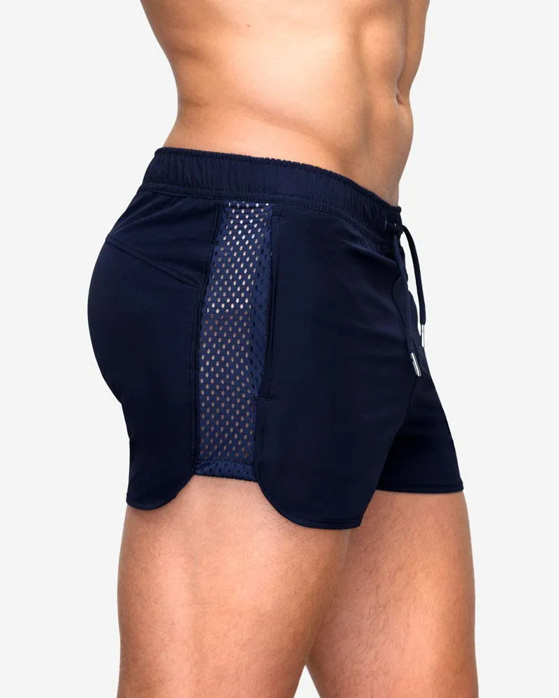 Men's Mesh Running Shorts-Online Digital Fitness Store