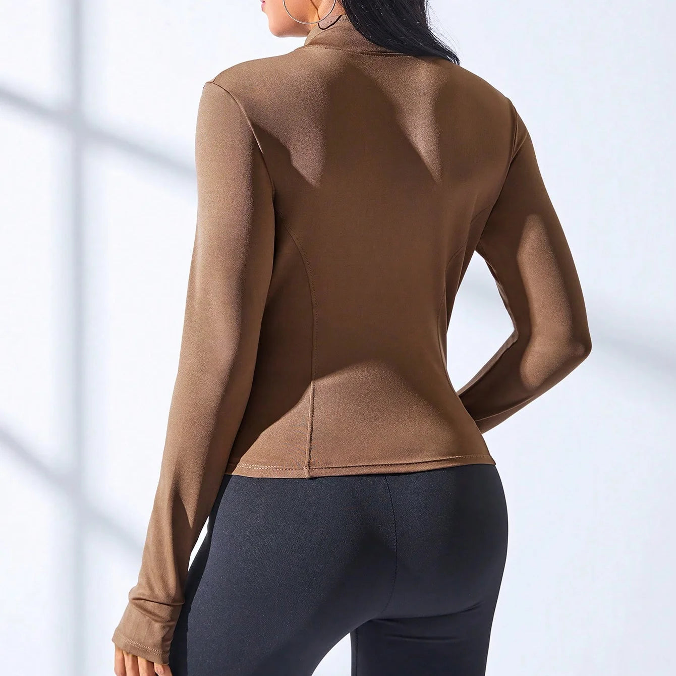 Women's Slim Fit Workout Jacket-Online Digital Fitness Store