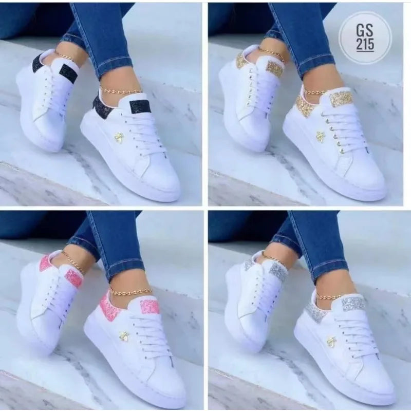 Women Casual Shoes Butterfly Sneakers