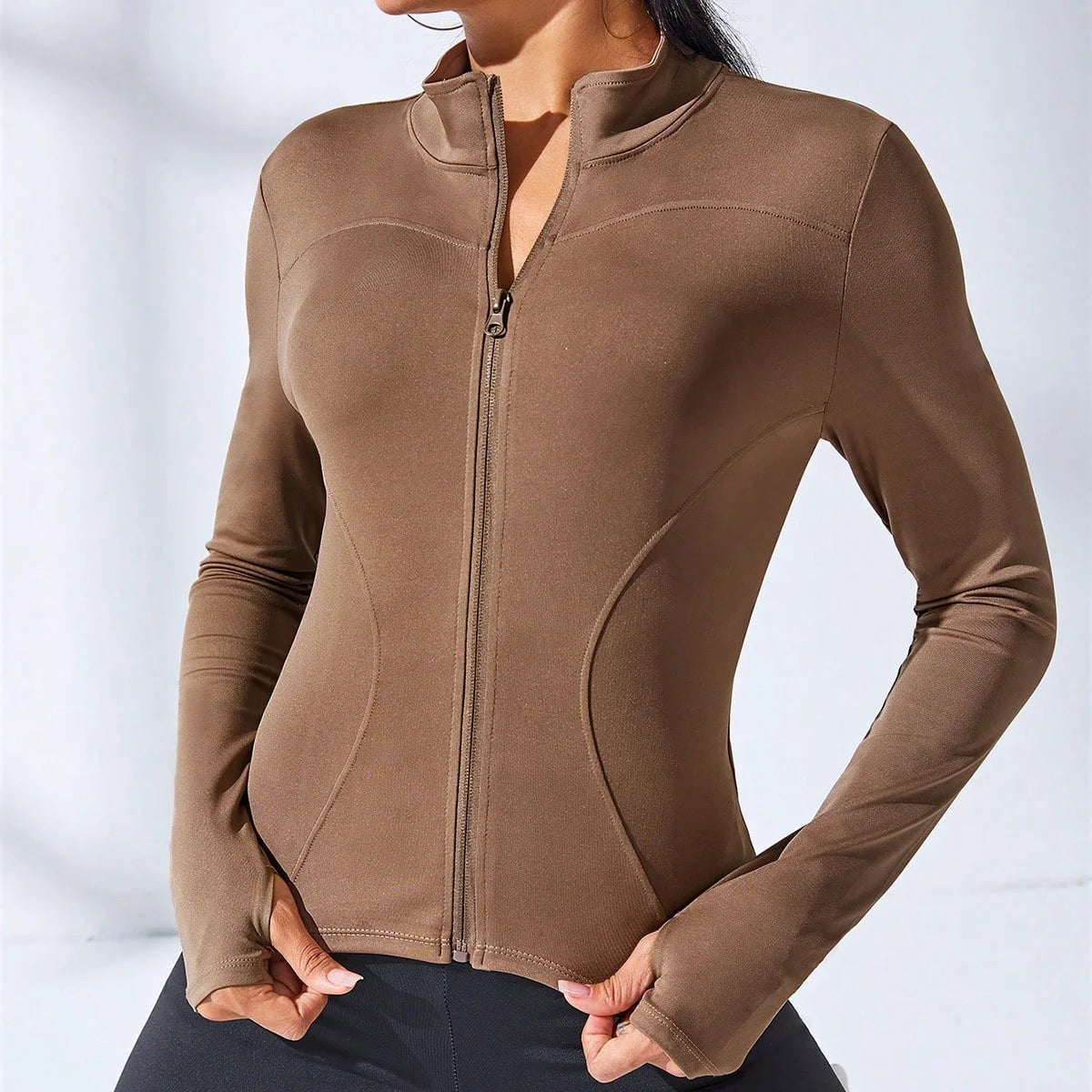 Women's Slim Fit Workout Jacket-Online Digital Fitness Store