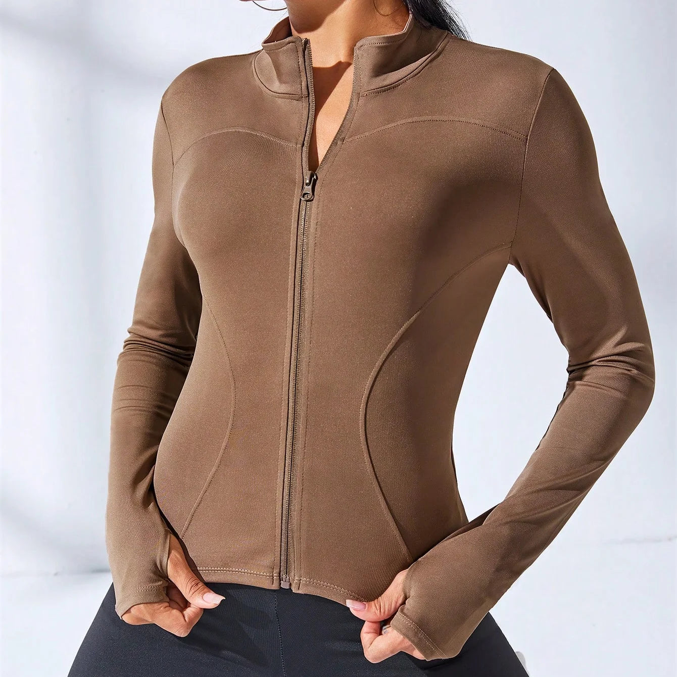 Women's Slim Fit Workout Jacket-Online Digital Fitness Store