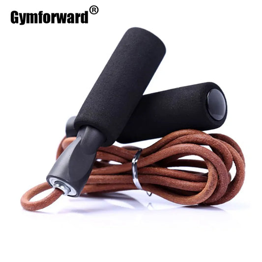 Professional Leather Jump Rope -Online Digital Fitness Store