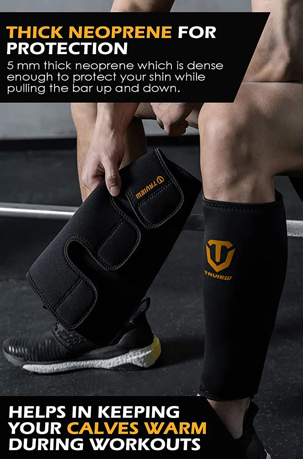 Weightlifting Shin Guards -Online Digital Fitness Store