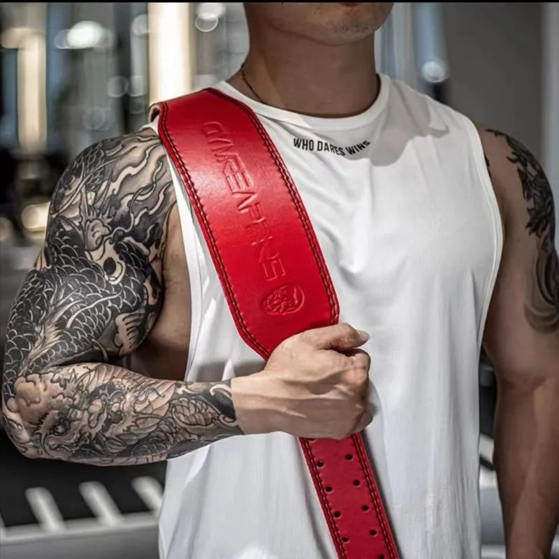 Skull Weightlifting Belt-Online Digital Fitness Store