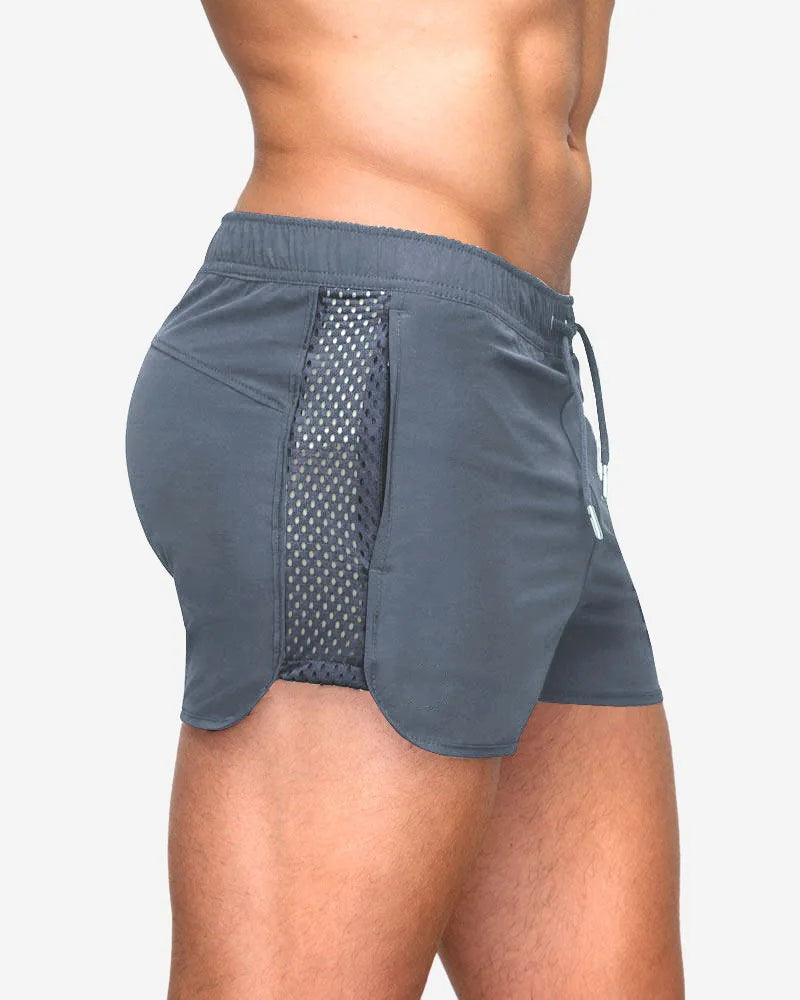 Men's Mesh Running Shorts-Online Digital Fitness Store