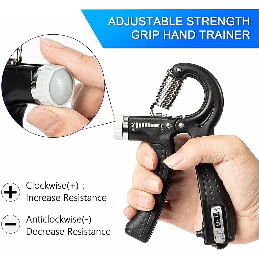 Hand Grips Strengthener-Online Digital Fitness Store