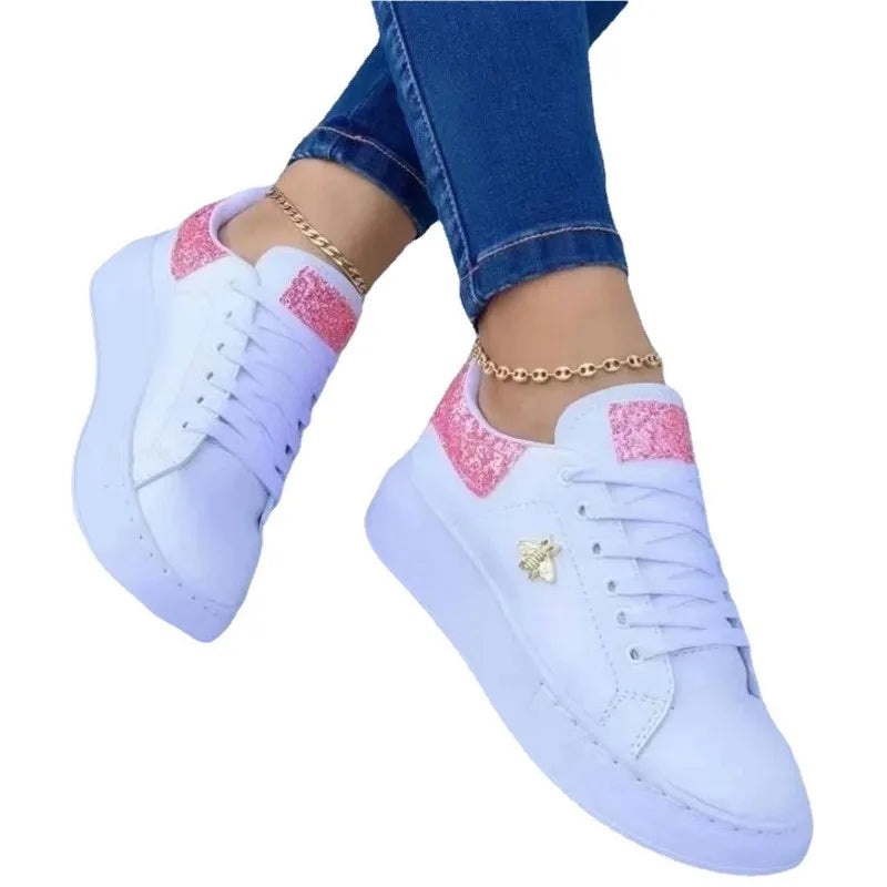 Women Casual Shoes Butterfly Sneakers