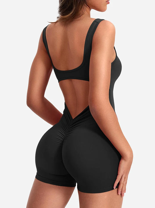 Yoga One Piece Bodysuit-Online Digital Fitness Store