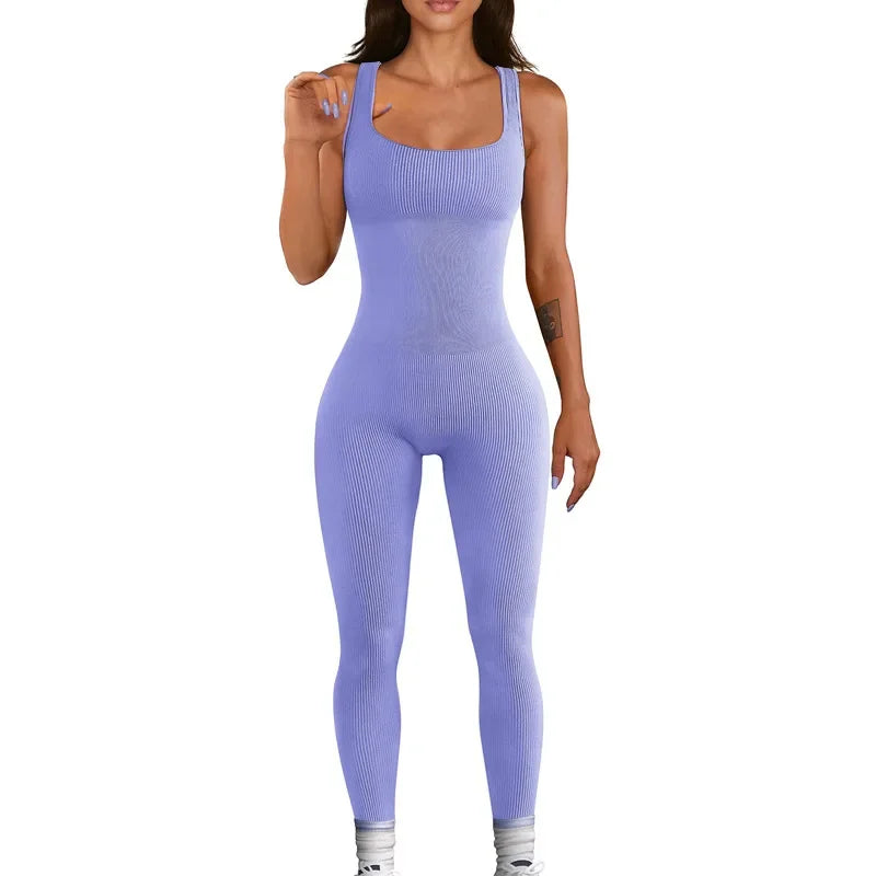 Yoga One Piece Bodysuit-Online Digital Fitness Store