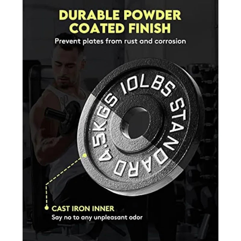 Cast iron weight plates-Online Digital Fitness Store