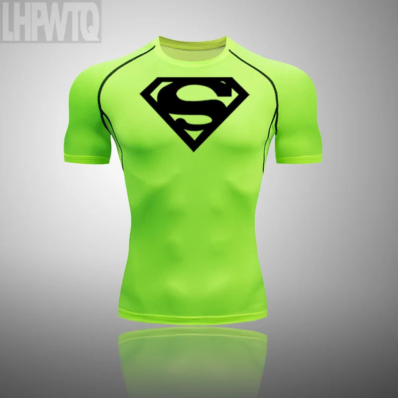 Superman Compression T-Shirt-Online Digital Fitness Store