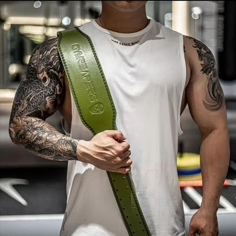 Skull Weightlifting Belt-Online Digital Fitness Store