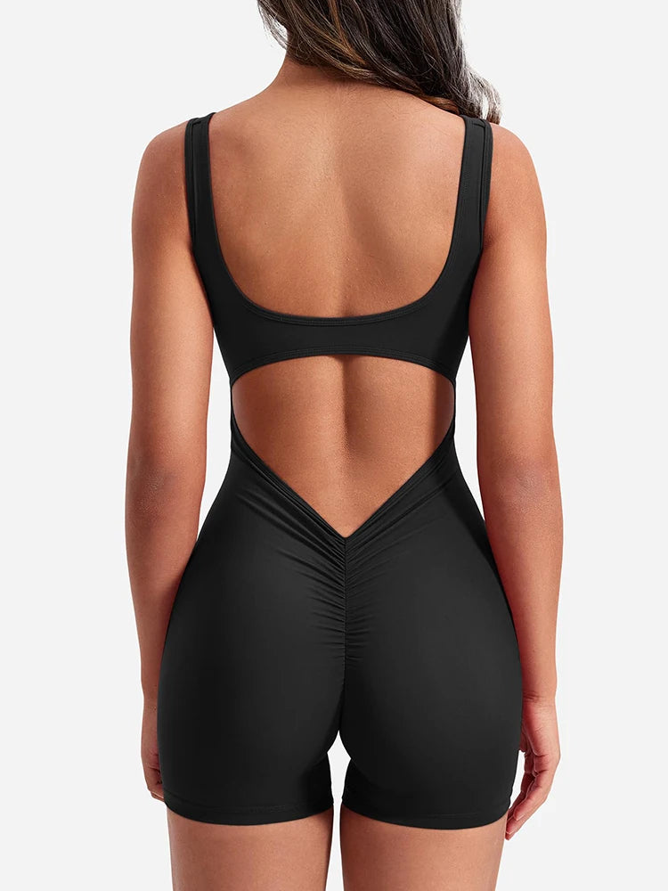 Yoga One Piece Bodysuit-Online Digital Fitness Store