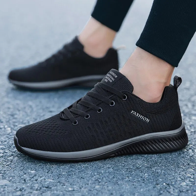 Men's Running Shoes Lightweight Tennis Shoes Comfortable Breathable Walking Sneakers