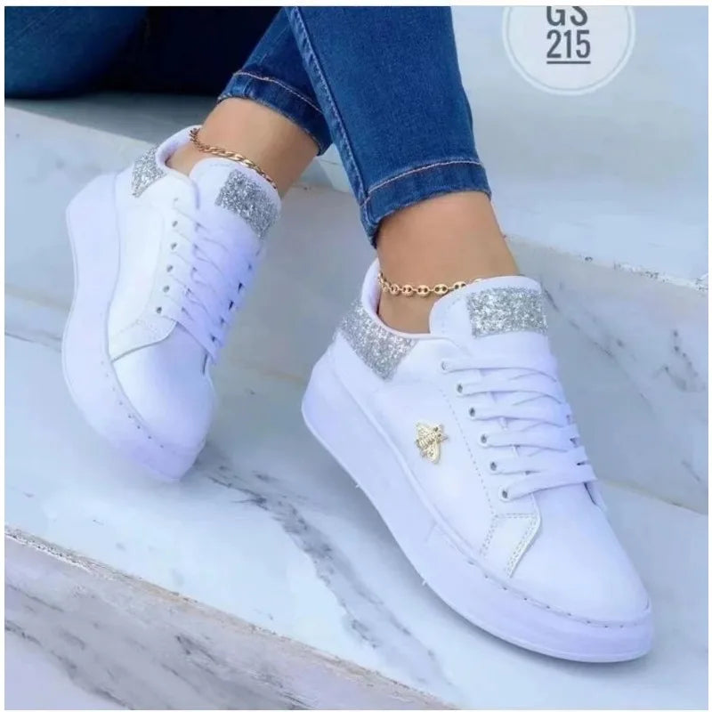 Women Casual Shoes Butterfly Sneakers