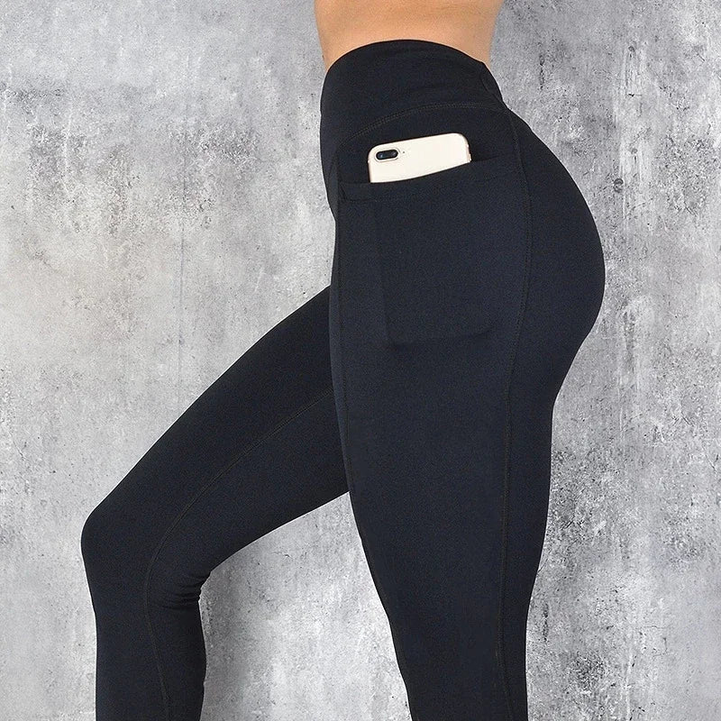 Women Leggings with Pockets-Online Digital Fitness Store