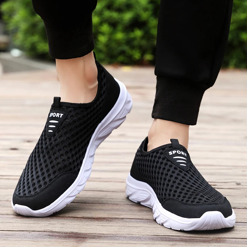 Men's Lightweight Mesh Sneakers-Online Digital Fitness Store