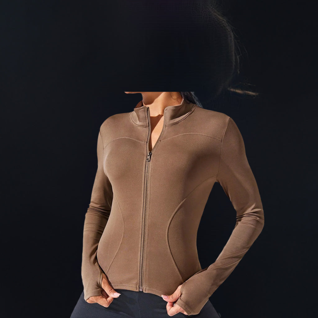 Women's Slim Fit Workout Jacket-Online Digital Fitness Store